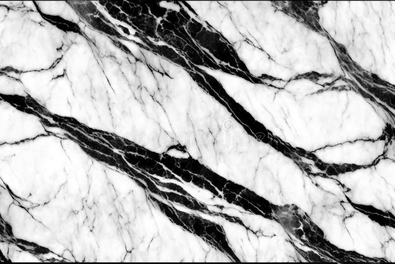 Black and White Marble Background Pattern. Generative Ai Stock Illustration Illustration of