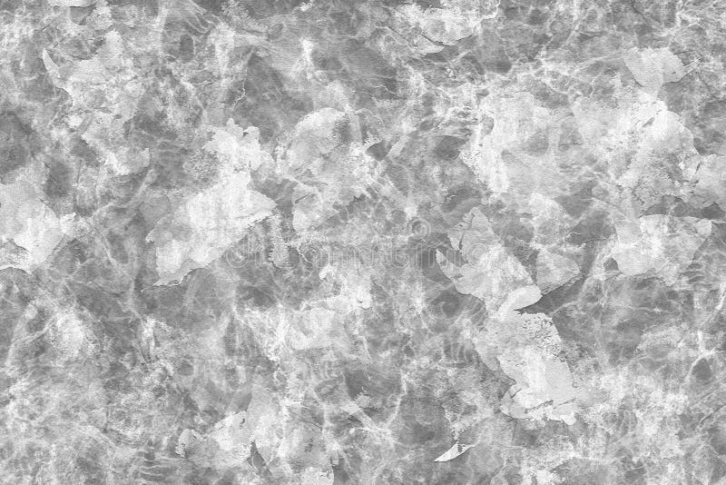 Black and White Marble Effect Wallpaper Design Background Stock Photo