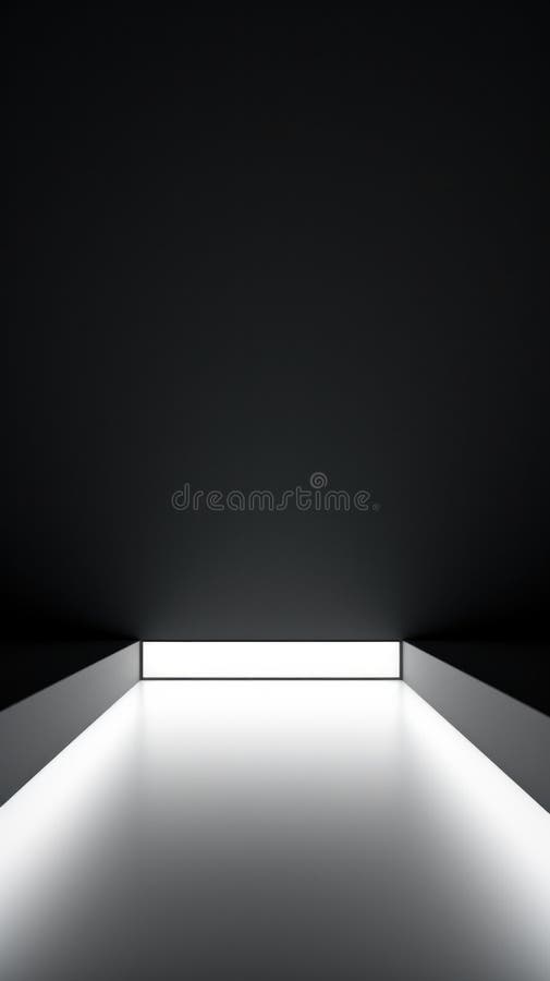 Black and white Minimalism, layout element for graphic design royalty free illustration