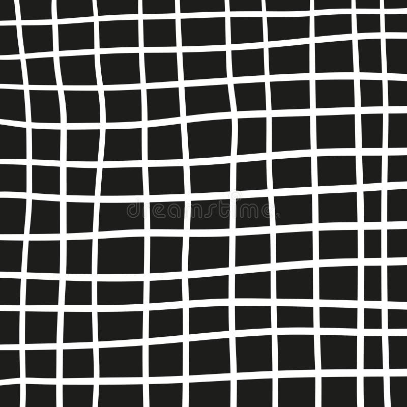 Black and White Pattern, Grid Background. Simple Design Stock Illustration  - Illustration of minimal, kids: 132269806