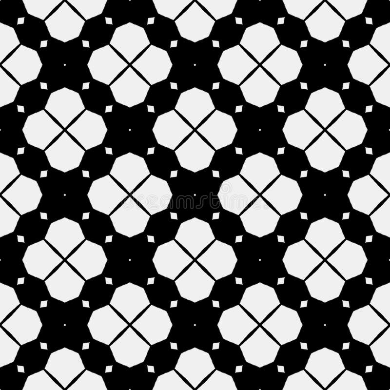 Black and white patterns stock illustration. Illustration of pattern