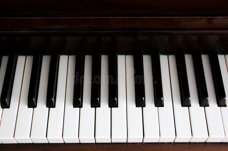 Black and white piano keys in perspective stock photos Black and white piano keys in perspective stock photos