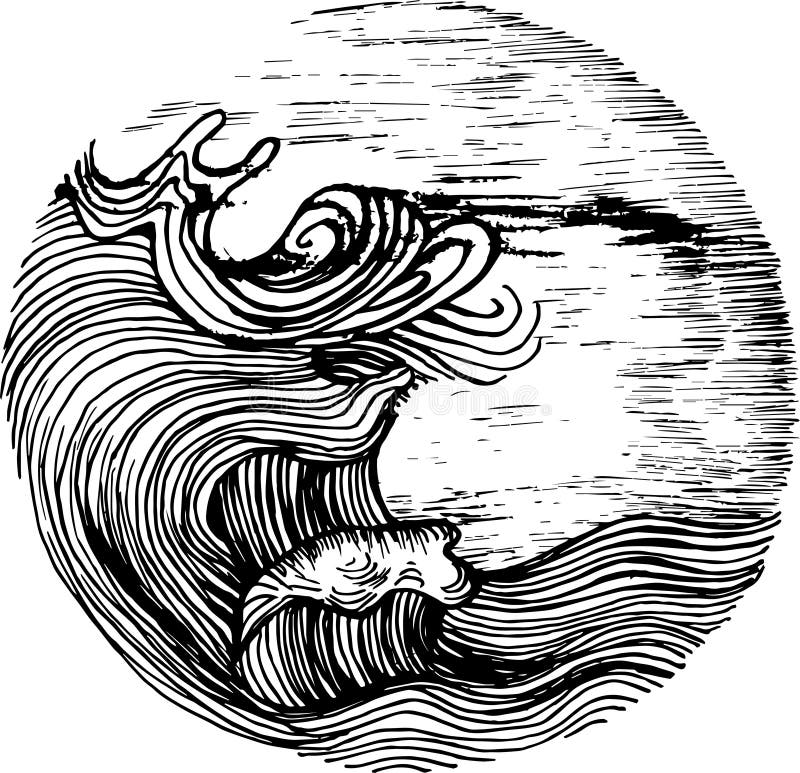 Mythic PNG Picture Black And White Simple Line Drawing Tattoo Design Art  Mythical Ocean Mermaid Ocean Coloring Purpose Simple PNG Image For Free  Download