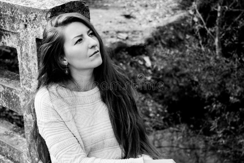 Portrait Of Young Woman Stock Image Image Of Leaf October 149623871 Portrait Of Young Woman Stock Image Image Of Leaf October 149623871