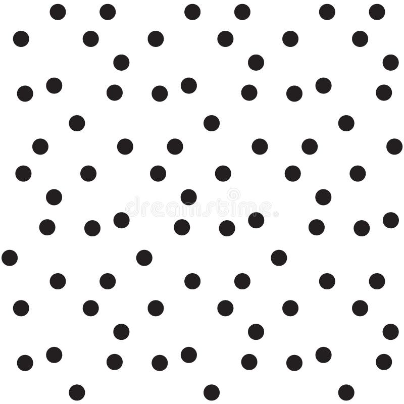 10 Scatter Dots Brushes Set. Stock Illustration - Illustration of ...