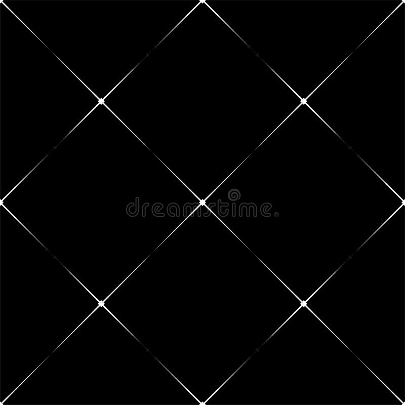 Black and White Seamless Geometrical Pattern Stock Vector ...