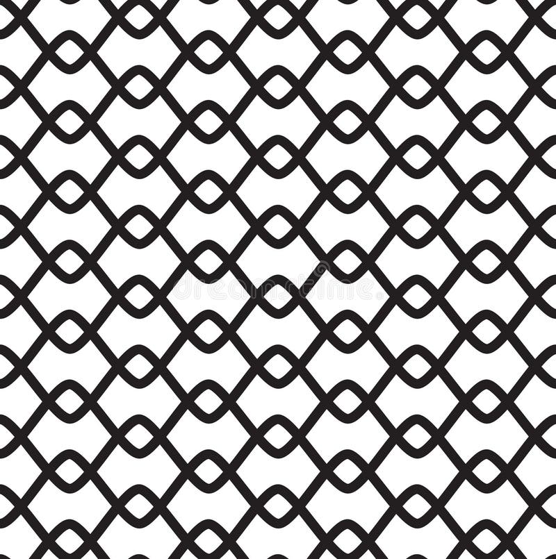 Black-and-white seamless pattern