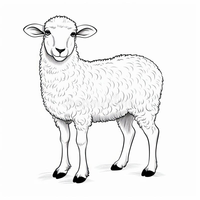 Drawing Minimal Sheep Stock Illustrations – 258 Drawing Minimal Sheep Stock  Illustrations, Vectors & Clipart - Dreamstime