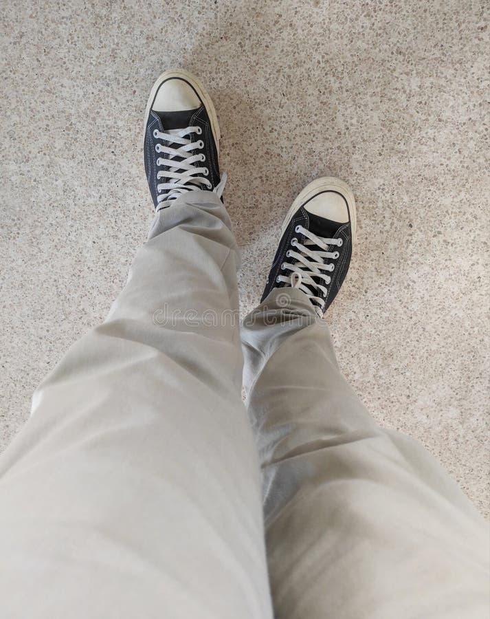 black and white shoes