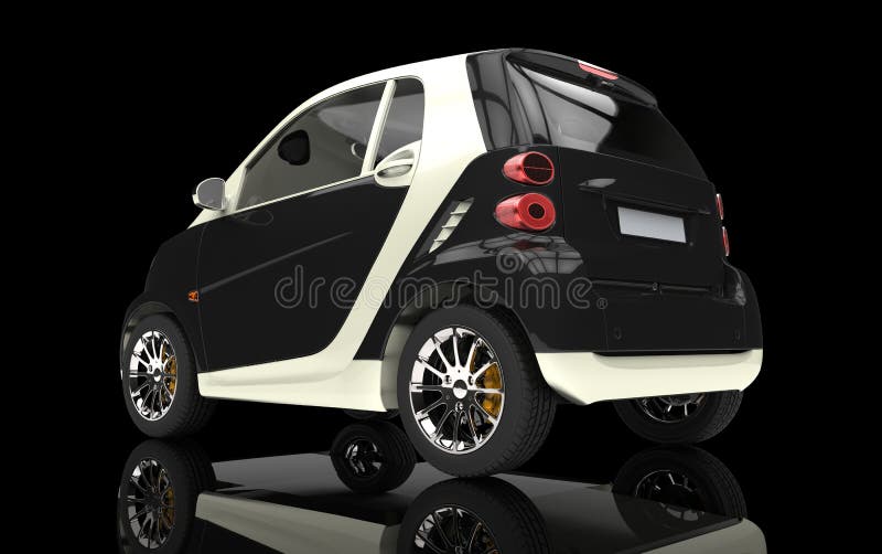 Small Silver Car Stock Illustrations 423 Small Silver Car Stock