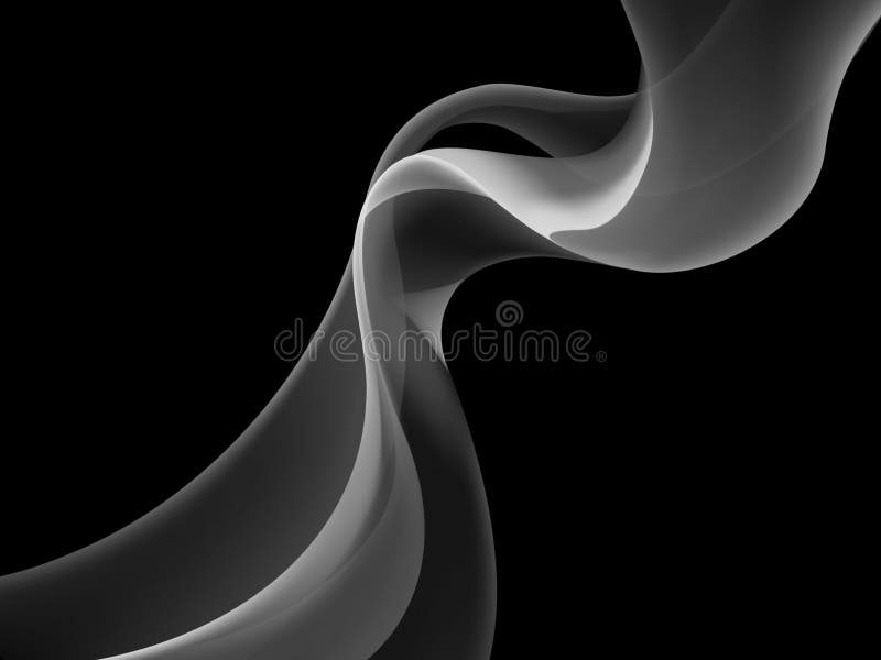 Black and white Smoke Tehnology Background