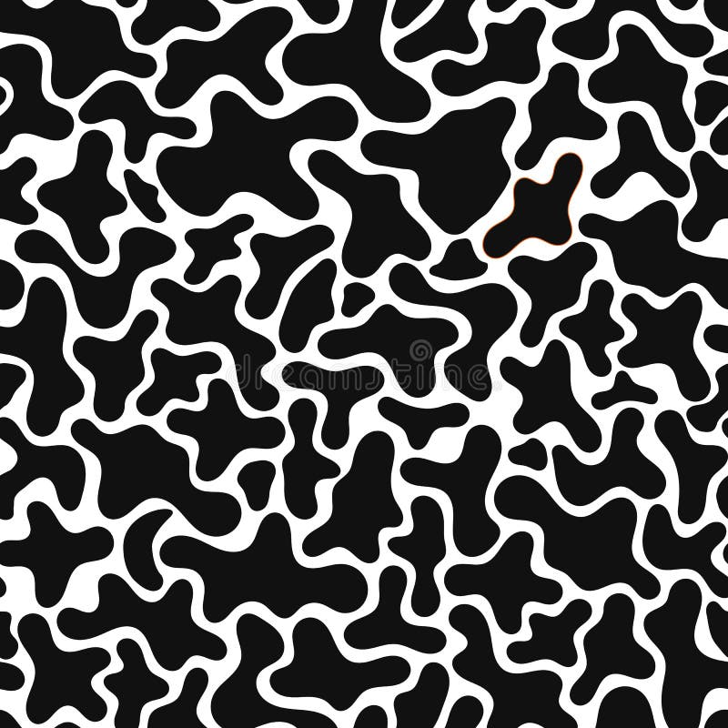 Black and White Spotty Background Stock Vector Illustration of spotty