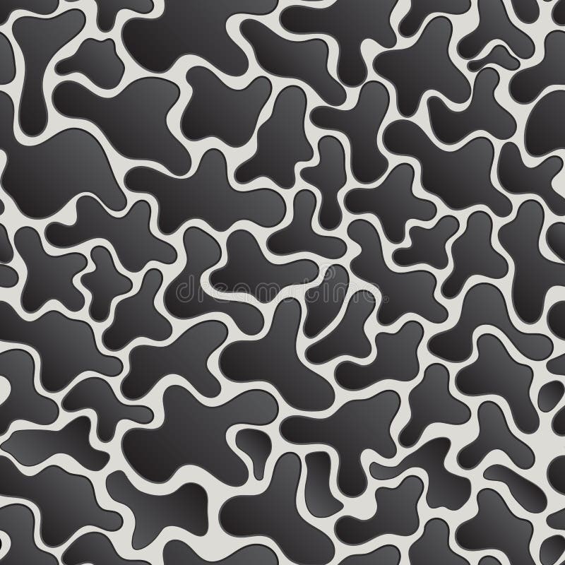 Black and White Spotty Background Stock Vector Illustration of