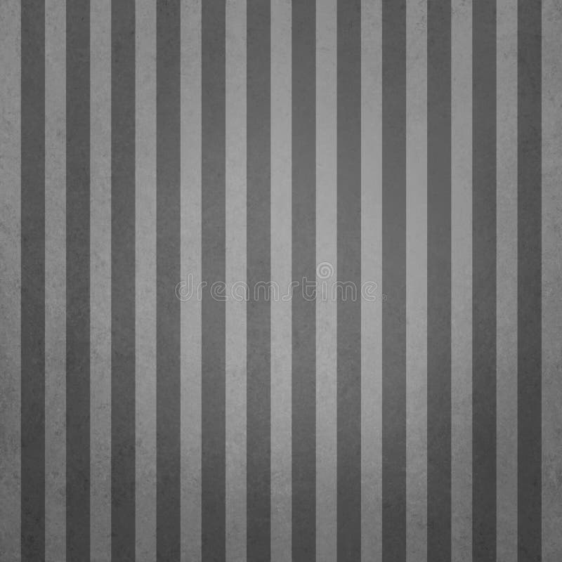 Black and white striped background. Light and dark gray pin stripes in vertical lines in an old vintage textured design