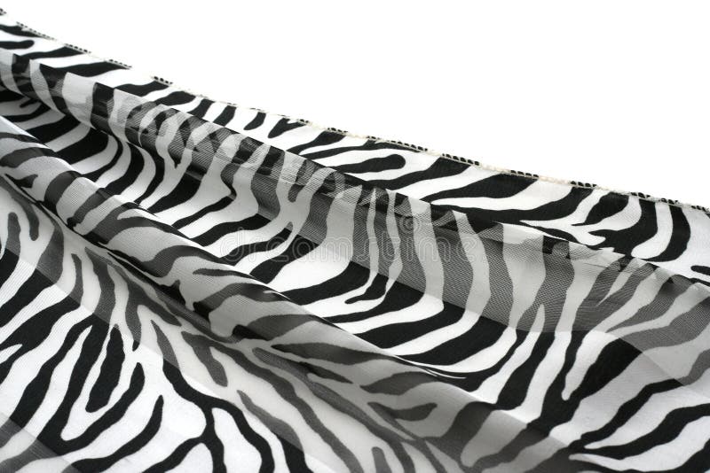 Blackandwhite Striped Fabric Stock Photo Image of cutting, clothes