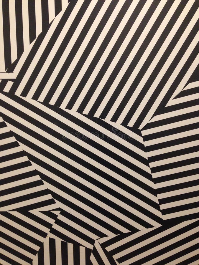 Black and White Stripes Wall Stock Photo Image of geometric, striped