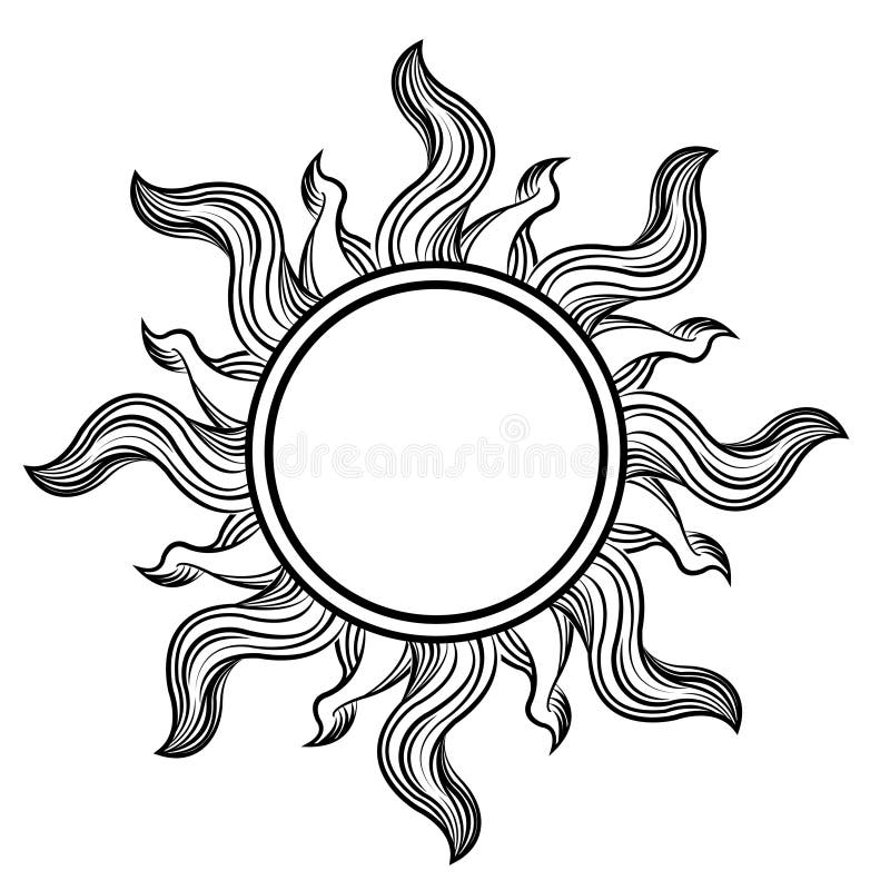 Featured image of post Art Sun Drawing Black And White Sun drawing black and white