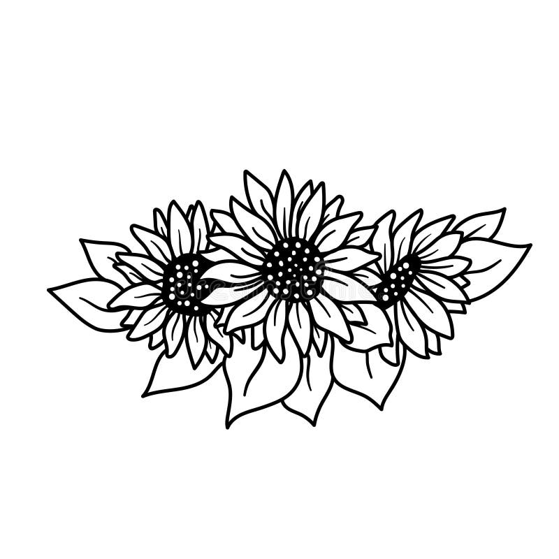 Top 131 + Sunflower black and white tattoo - Spcminer.com