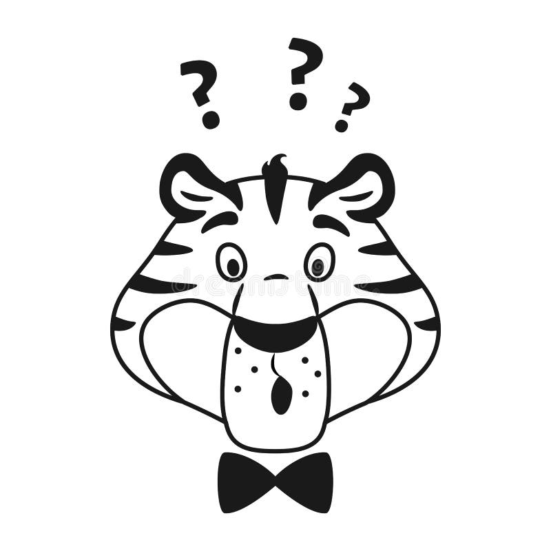 Surprised Cartoon Tiger Stock Illustrations – 61 Surprised Cartoon Tiger  Stock Illustrations, Vectors & Clipart - Dreamstime