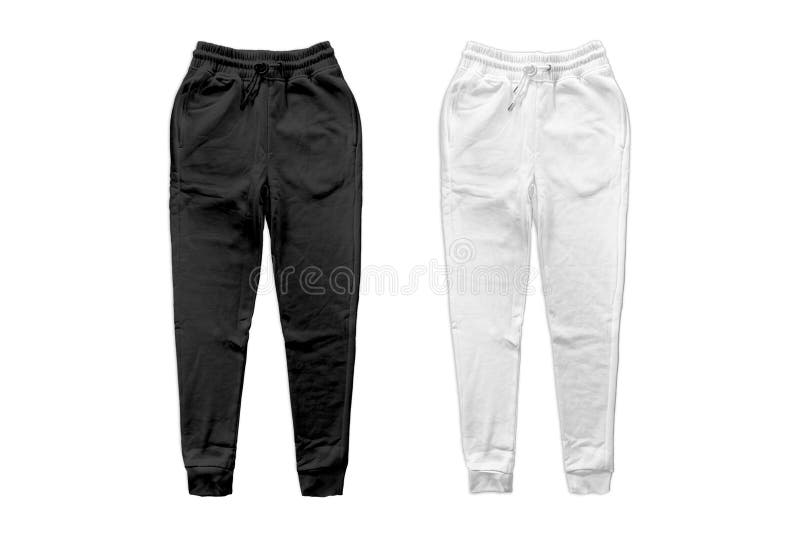 Pants Joggers, Sport Trousers, Sweatpants Technical Drawing, Outline  Template, Sketch. Fabric Trousers with Front, Back Stock Vector -  Illustration of drawing, fleece: 236509017