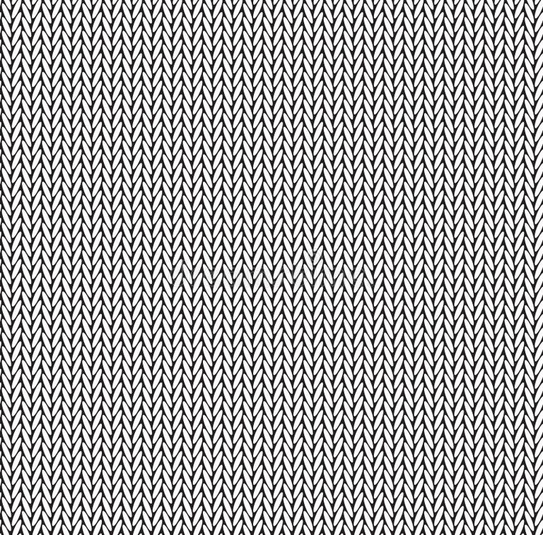 Knitted Sweater Black White Stock Illustrations 4 019 Knitted Sweater
