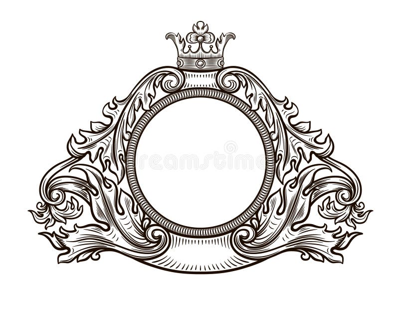 Black and white vignette stock vector. Illustration of clip - 20076874