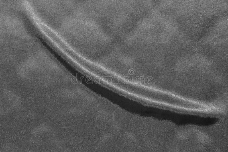 Download Black And White Wavy Silk Fabric With Folds. Mockup And ...