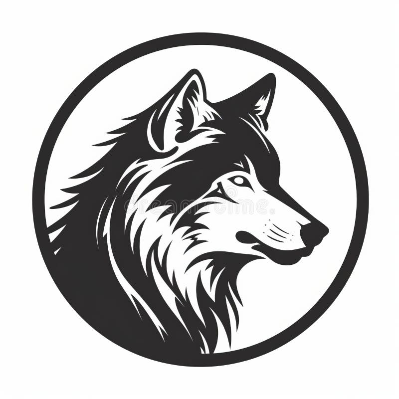 wolf head logo png