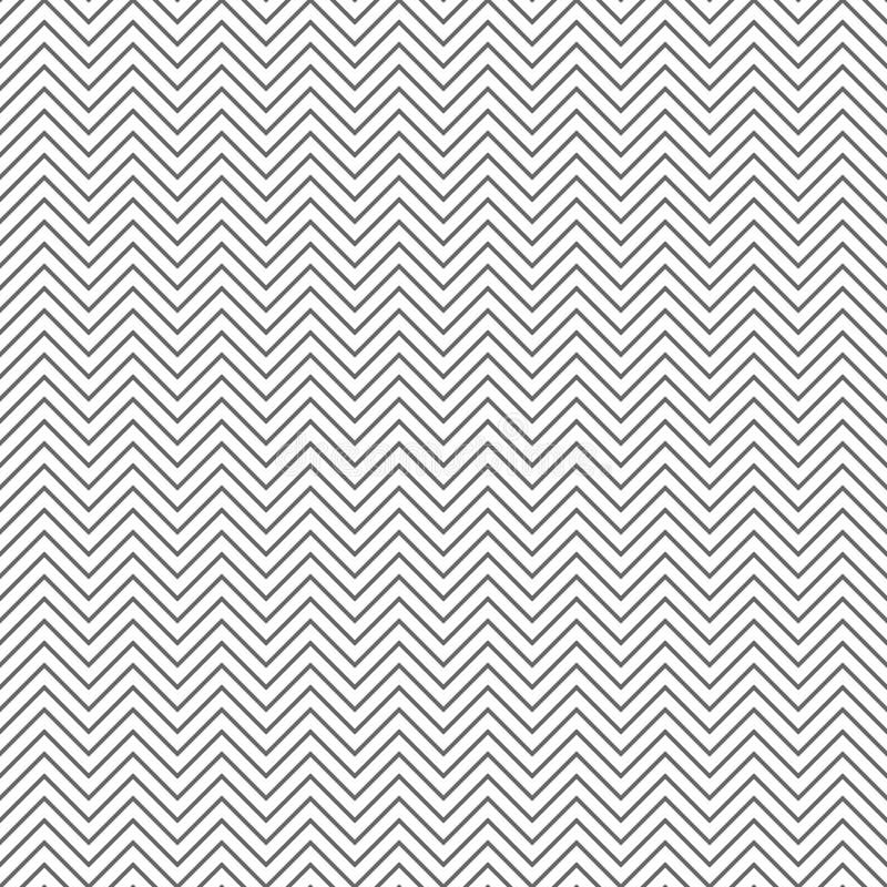 Black and White Zigzag Pattern Stock Vector - Illustration of ...