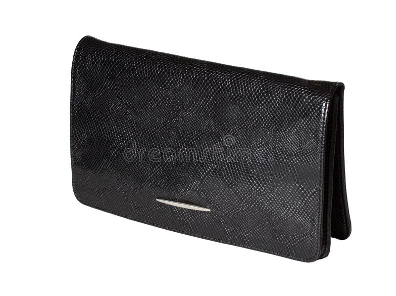 A Black Woman Handbag Clutch Stock Photo Image of glamour, style