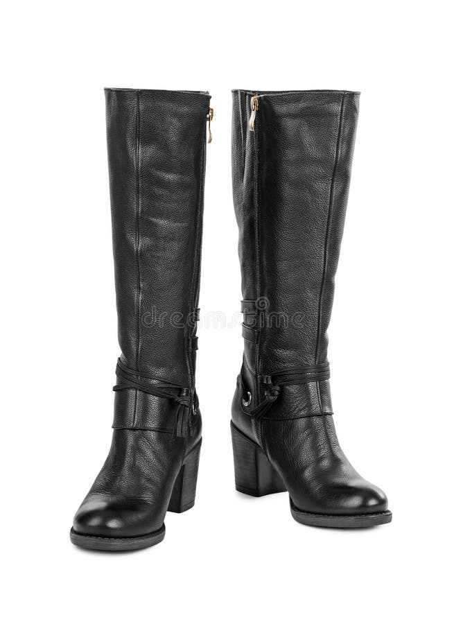 Formal Men S Black Leather Shoes Stock Image Image of elegant