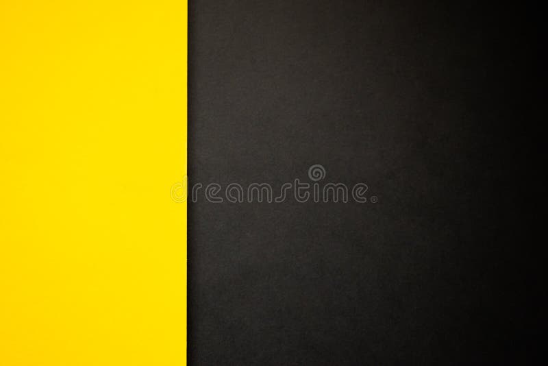 Black and Yellow Abstract Background Stock Photo - Image of texture, flat:  181651460