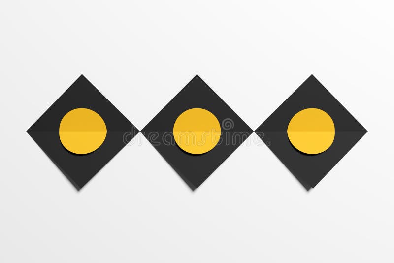 Black and yellow pattern vector illustration