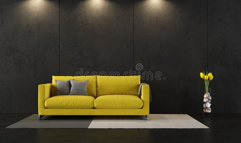 Black and yellow room deals