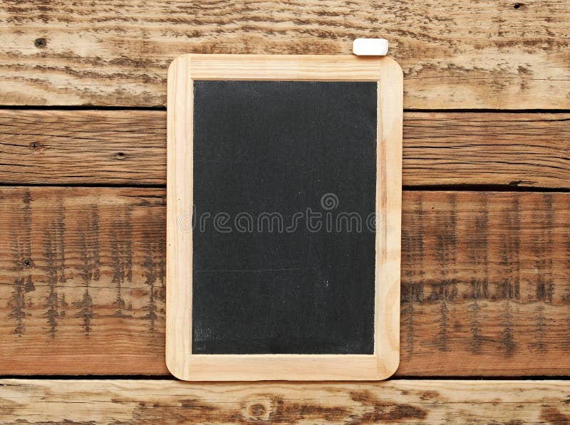 Wood Blackboard stock photo. Image of frame, construction 24470378