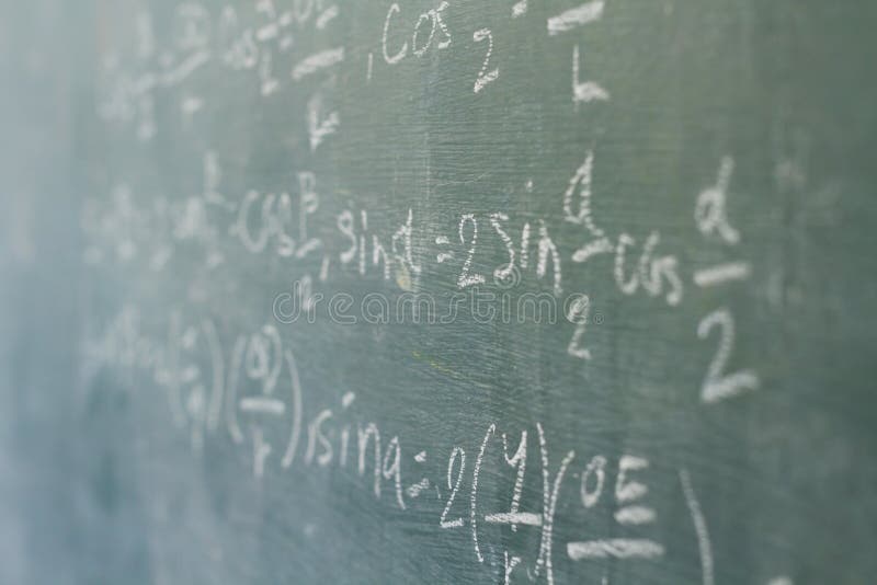 Blackboard in classroom background for education royalty free stock image Blackboard in classroom background for education royalty free stock image