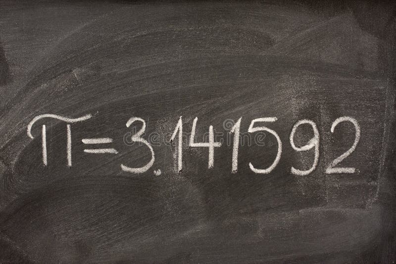 Blackboard numerowy pi