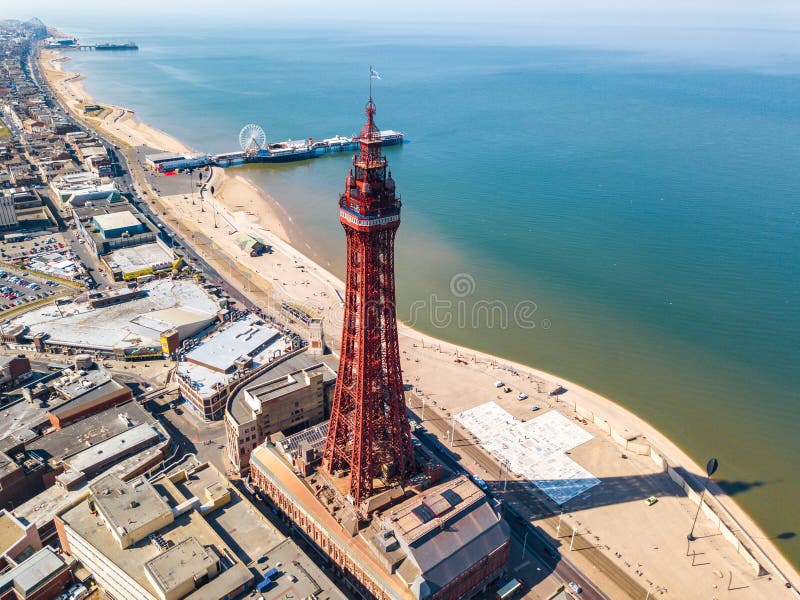 Blackpool-Turm in Blackpool, Großbritannien stockfotos Blackpool-Turm in Blackpool, Großbritannien stockfotos