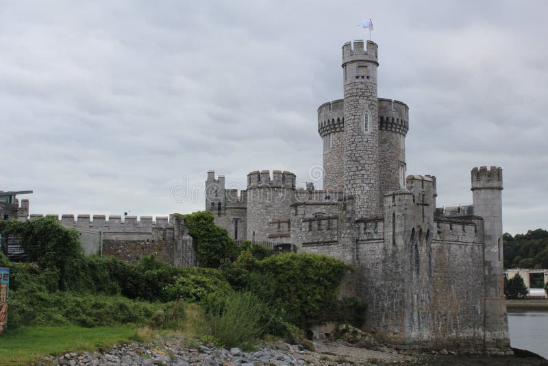Blackrock Castle Cork Ireland Side View Stock Photo Image of
