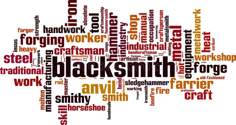 A Word About Blacksmithing