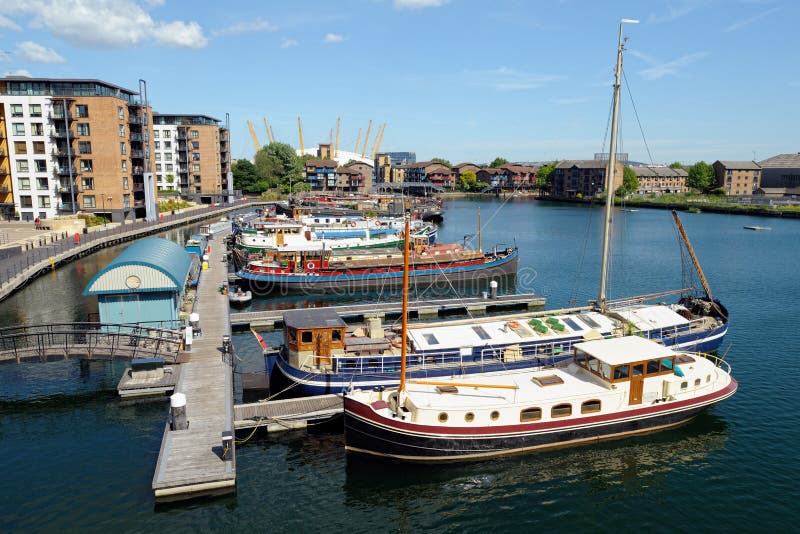 Blackwall Basin Docklands London England UK Stock Photo Image of