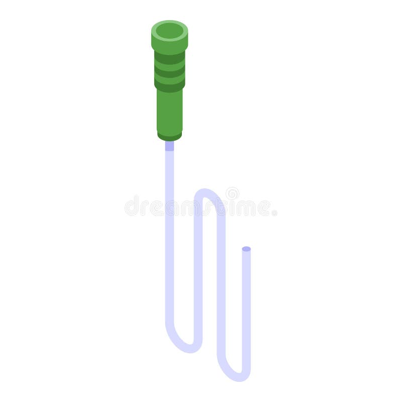 Bladder catheter icon. Isometric of bladder catheter vector icon for web design isolated on white background. Sterile foley catheter vectors
