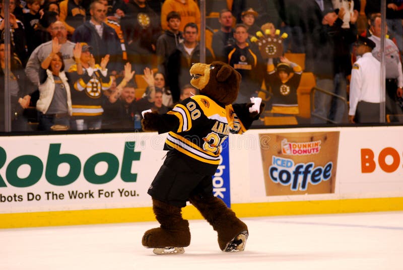 Blade Boston Bruins mascot editorial stock image. Image of national