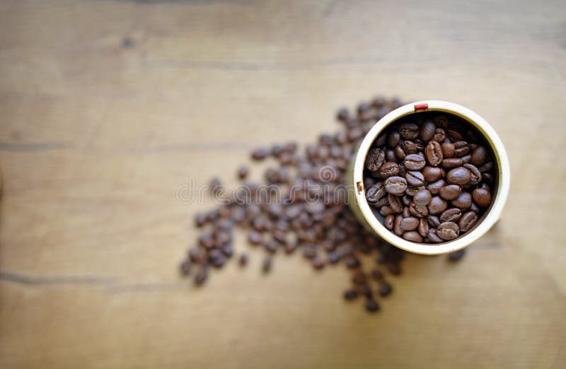 A Blade or Propeller Coffee Grinder. Stock Photo Image of arabica