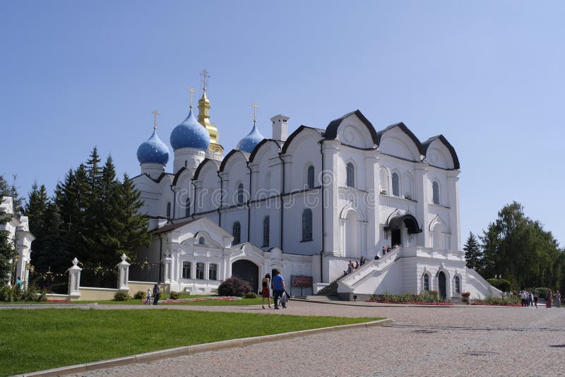 Blagoveshchensky katedra Kazan Kremlin obraz royalty free Blagoveshchensky katedra Kazan Kremlin obraz royalty free