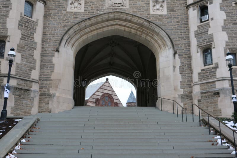 Blair Arch bij Princeton-Universiteit stock foto Blair Arch bij Princeton-Universiteit stock foto