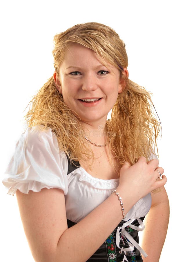 Fille Allemande En Stationnement Image stock Image du modèle, franc 14054211