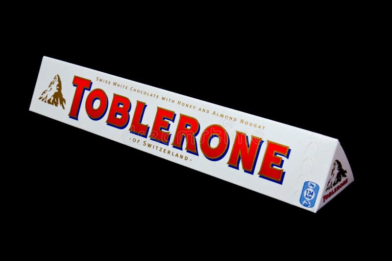 Tablette De Chocolat Blanc De Toblerone Retirée Du Paquet Photographie  éditorial - Image du illustration, suisse: 170326197