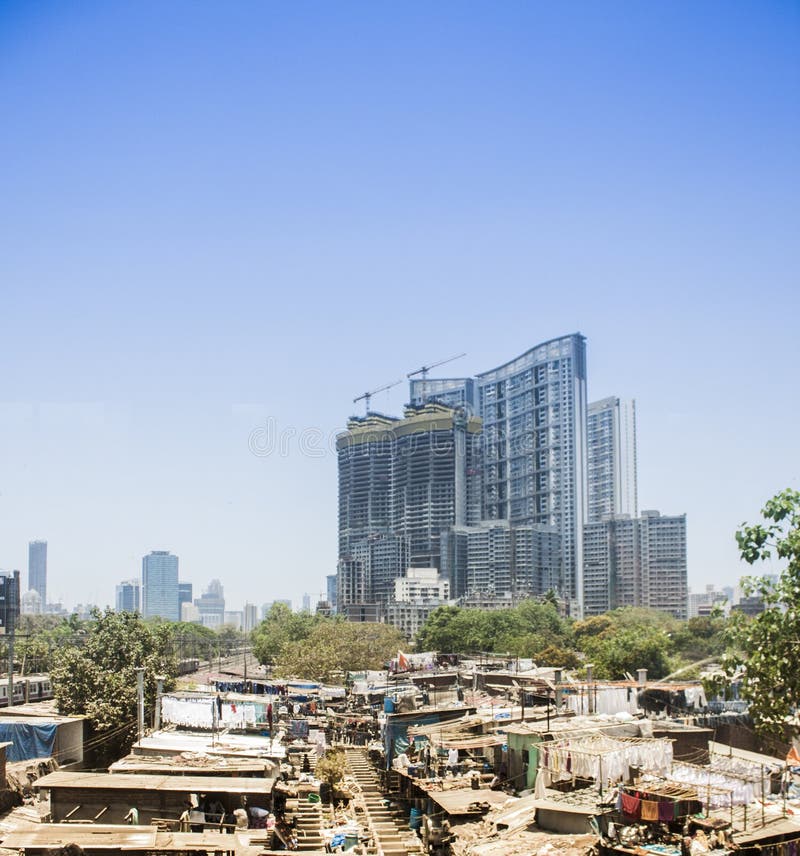 Blanchisserie de Dhobi Ghat, Mumbai, Inde images stock Blanchisserie de Dhobi Ghat, Mumbai, Inde images stock