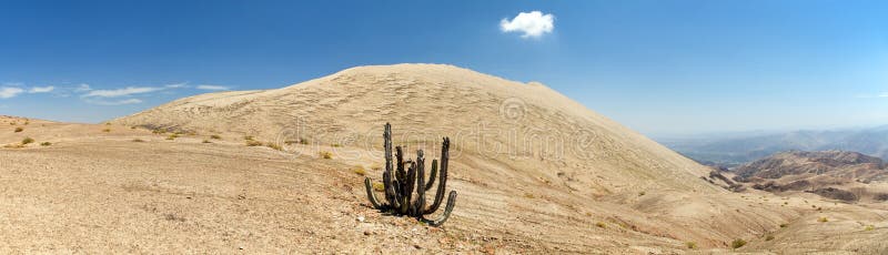 Blanco Cerro Sanddüne nasca oder in der Nähe von nazca in Peru.
